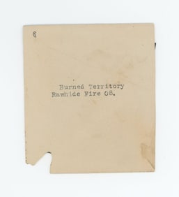 Rawhide Nevada Ghost Town Photo Negative