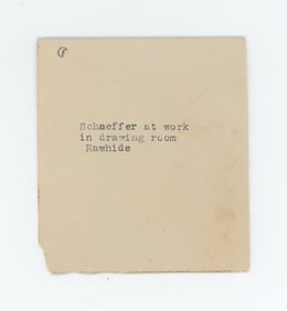 Rawhide Nevada Ghost Town Photo Negative