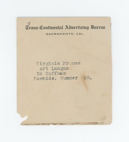 Rawhide Nevada Ghost Town Photo Negative