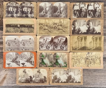 Group Of Antique Stereoviews