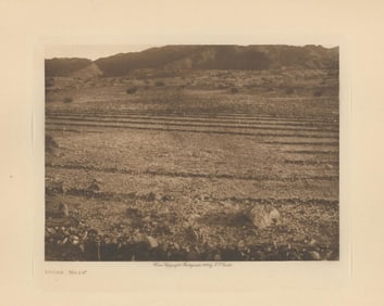 Edward Curtis Stone Maze Photogravure