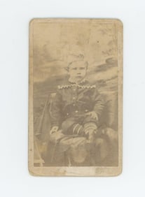 Kemp & Coleman Bodie California Child CDV Photo