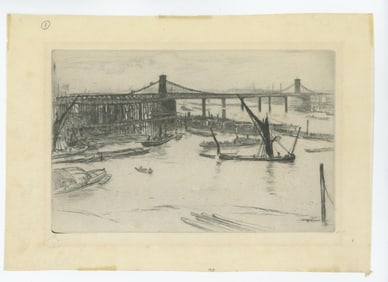 James Abbott McNeill Whistler Etching