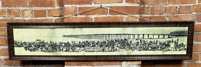 1924 WFM Motorcycle Rally Panorama Photo