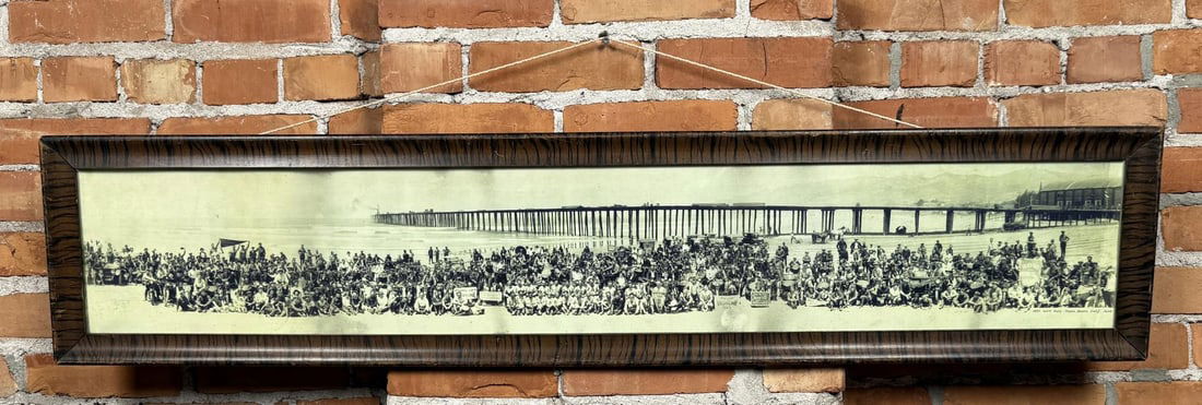 1924 WFM Motorcycle Rally Panorama Photo (1 of 12)