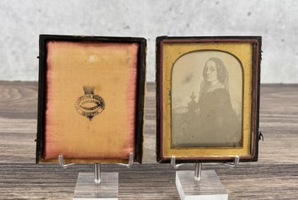 J.W. Newland Calcutta Daguerreotype Photo