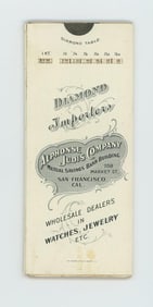 Alphonse Judis Celluloid Diamond Table California