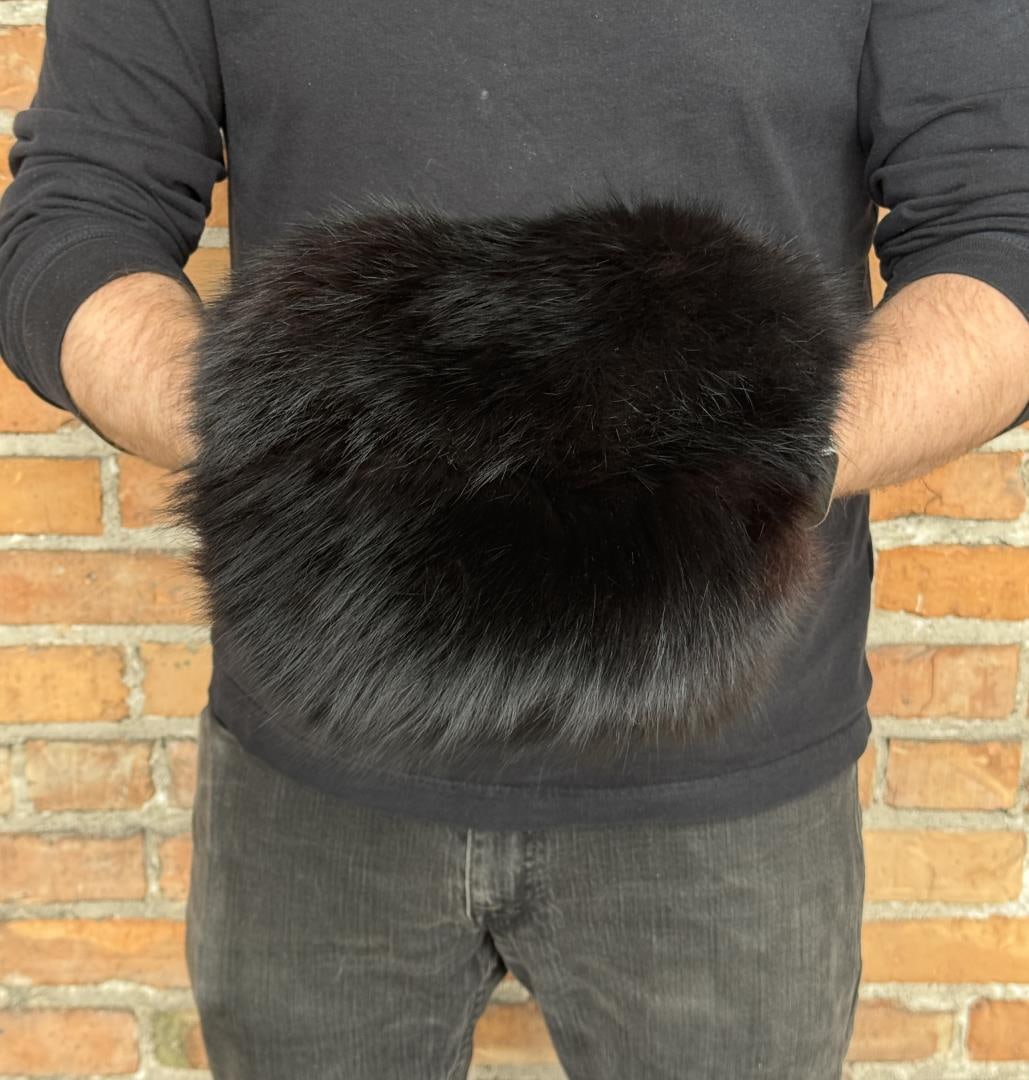 Russian Sable Fur Muff Hand Warmer (1 of 4)