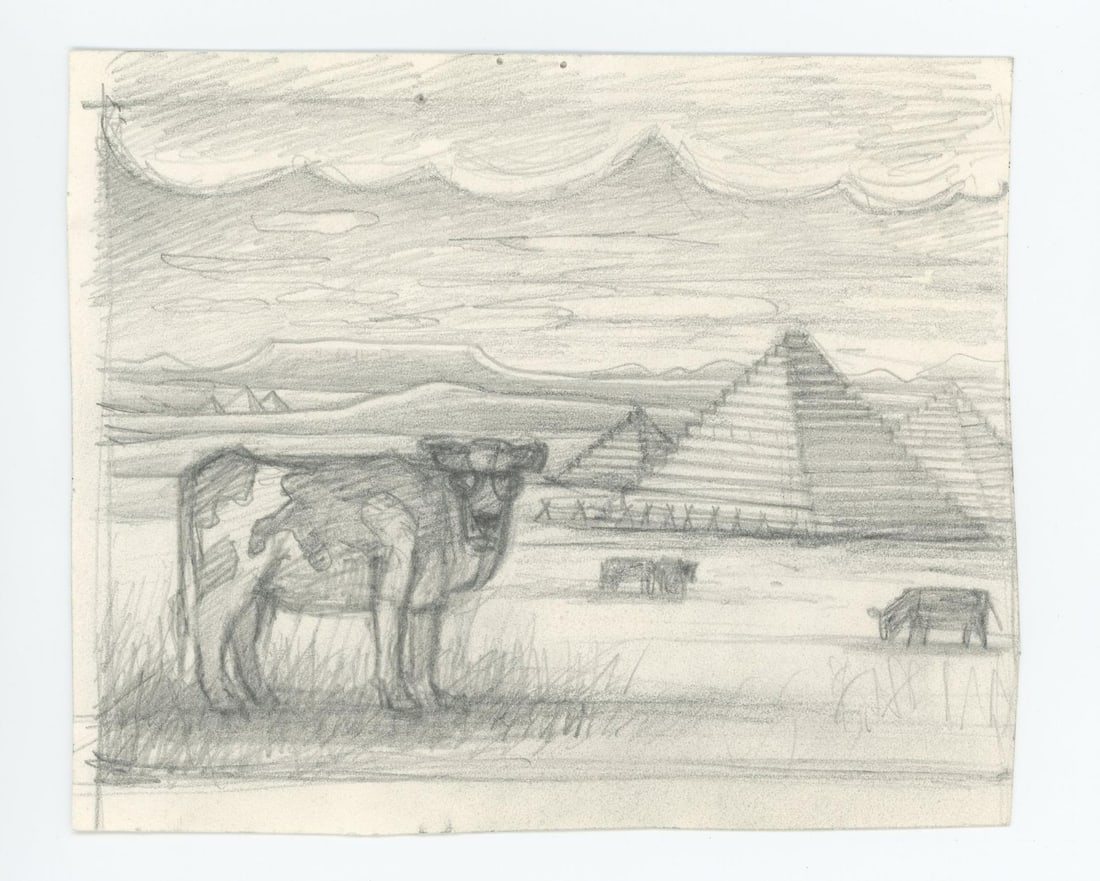 Monte Dolack Points Of Interest Lithograph Study (1 of 3)