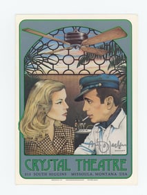 Monte Dolack Crystal Theatre Signed Notecard