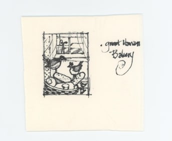 Monte Dolack Great Harvest Bakery Poster Study