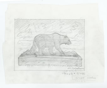 Monte Dolack Great Bear Poster Study