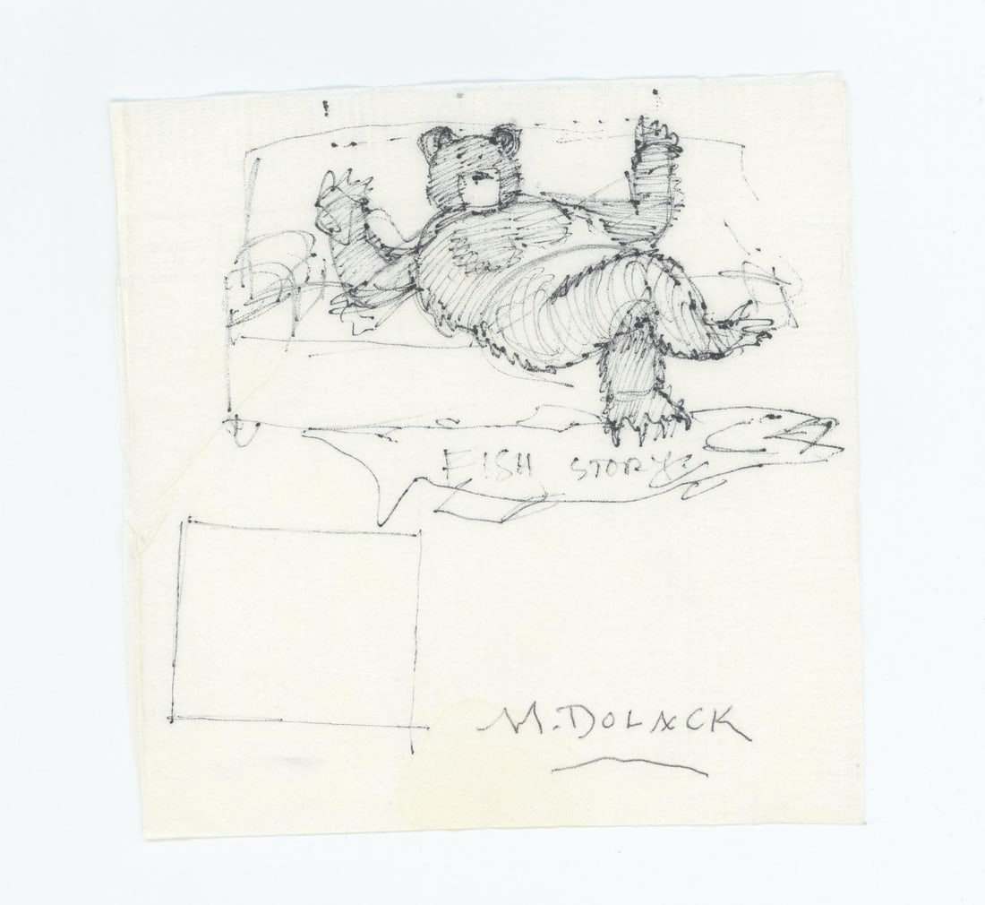 Monte Dolack Original Pen & Ink Drawing (1 of 3)