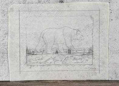 Monte Dolack Great Bear Poster Study