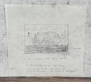 Monte Dolack Great Bear Poster Study