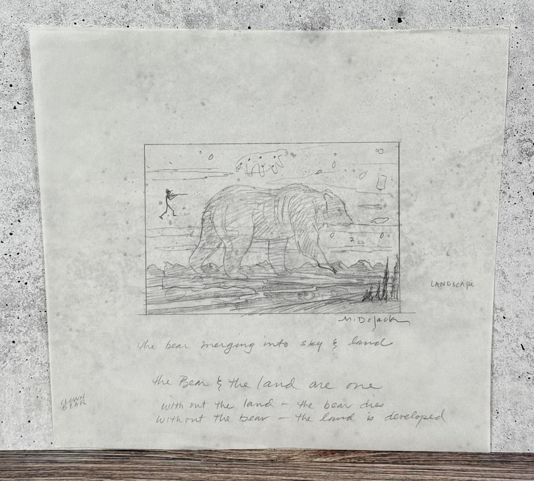 Monte Dolack Great Bear Poster Study (1 of 4)