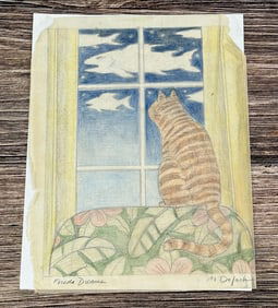 Monte Dolack Frieda's Dream Poster Study