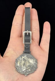 1915 Brotherhood Of Locomotive Engineers Watch Fob