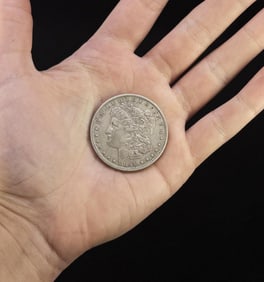 1894 O Morgan Silver Dollar