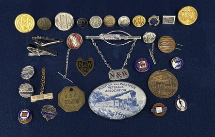Collection Of Norfolk & Western Railway Items