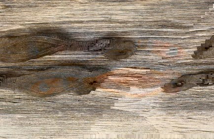 Antique Montana Ranch Spur Straps