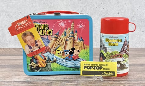1979 Aladdin Walt Disney Magic Kingdom Lunch Box