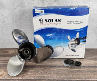 Solas HR Titan Stainless Steel Boat Propeller