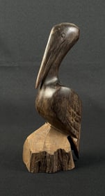 Mexican Ironwood Pelican Carving
