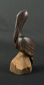 Mexican Ironwood Pelican Carving