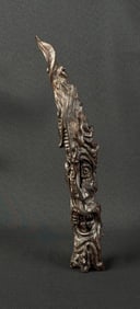 Folk Art Carved Root Figure