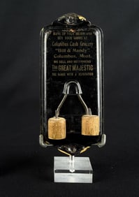 Columbus Montana Cash Grocery Broom Holder