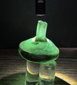 Time of Christ Ancient Roman Green Bottle