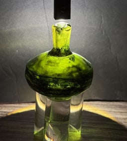 Time of Christ Ancient Roman Green Bottle