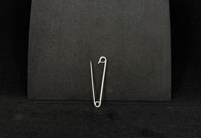 Sterling Silver Diaper Safety Pin