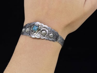 Navajo Turquoise Trading Post Bracelet