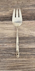 Royal Danish Sterling Silver Cold Meat Fork