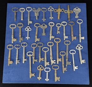Collection Of Antique Keys