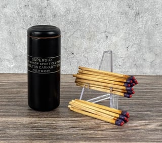 Superdux Hamilton Carhartt Waterproof Match Safe