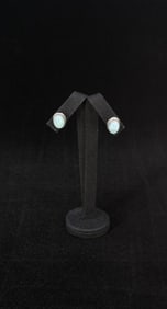 Sterling Silver Larimar Earrings
