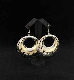 Taxco Mexico Sterling Silver Earrings