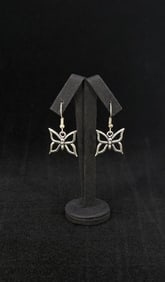 Sterling Silver Butterfly Earrings