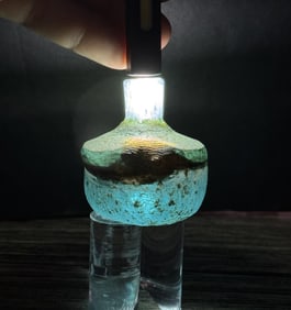 Time of Christ Ancient Roman Blue Bottle