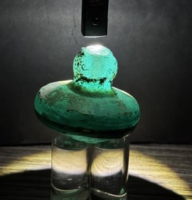 Time of Christ Ancient Roman Green Bottle