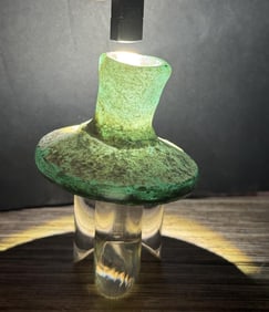 Time of Christ Ancient Roman Green Bottle