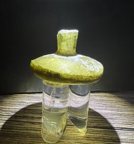 Time of Christ Ancient Roman Green Bottle