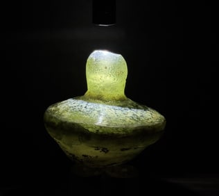 Time of Christ Ancient Roman Green Bottle