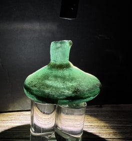 Time of Christ Ancient Roman Blue Bottle