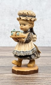 Anri Sarah Kay Afternoon Tea Carved Figure