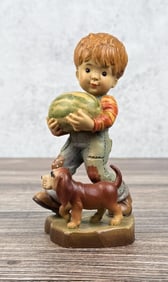 Anri Sarah Kay From the Garden Carved Figure