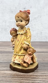 Anri Sarah Kay Nightie Night Carved Figure